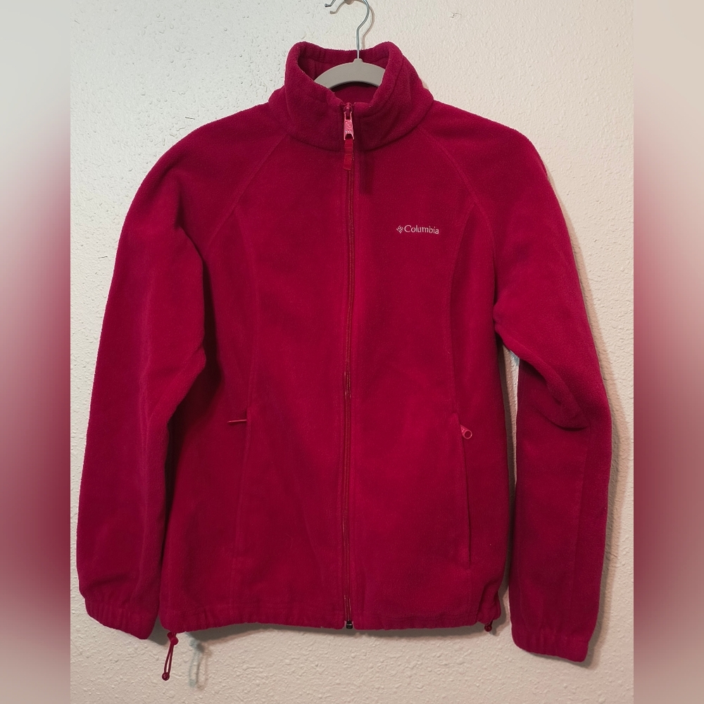 Medium Columbia fleece zip up jacket